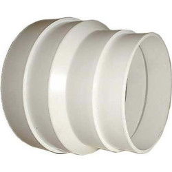 REDUCTION PVC 150-125mm BLANC