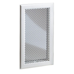 GRILLE CHEMINEE BLANC 345x195 BLANC