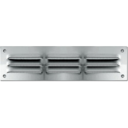 GRILLE METAL 180x50 ALU ANODISE MOUSTIQUAIRE