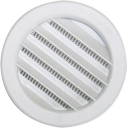 GRILLE PLAST A ENCASTRER D57 BLANC