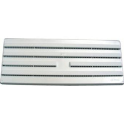 GRILLE PLAST APPLIQUE 245x95 BLANC MOUSTIQUAIRE