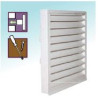 BOUCHE PLAST FIXE D100/125 BLANC