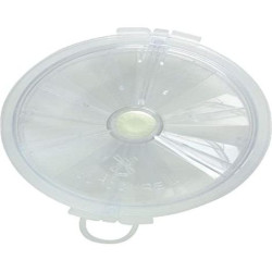 AERATEUR A VOLETS 195mm CRISTAL NON REGL.