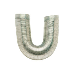 GAINE FLEXIBLE ALU COMPACTE 1.5M FILET Ø105