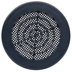 GRILLE CONCENTRIQUE D80 ANTHRACITE
