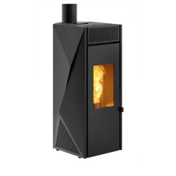 POELE GRANULES INVICTA MIRA 8 ETANCH NOIR 8KW WIFI