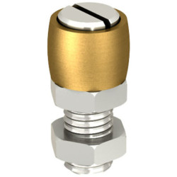 GUIDE DU BAS A OLIVE LAITON DIAM. 24 MM SANS PLATI