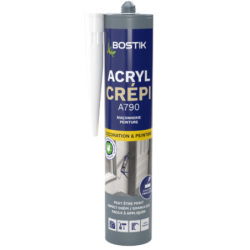 MASTIC ACRYLIQUE CREPI BLANC BOSTIK 310ml