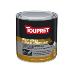 MASTIC VITRIER BLANC 5kg TOUPRET