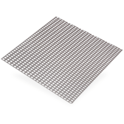 TOLE ACIER PERFOREE 5,5x5,5 0m25x0m50