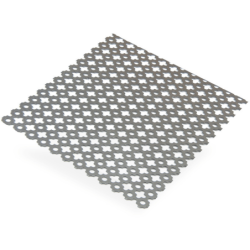 TOLE PERFOREE ACIER TREFLE 0m25x0m50 1mm
