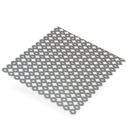 TOLE PERFOREE ACIER TREFLE 0m50x1m00 1mm