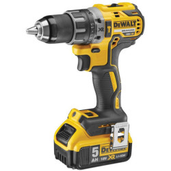 PERCEUSE SANS FIL DEWALT DCD791P2-QW 18V BATT 5AH