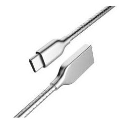 CORDON MICRO USB - RESSORT - 1M