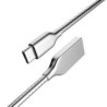 CORDON MICRO USB - RESSORT - 1M