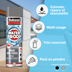 ETANCHEITE AQUABLOCK GRIS AEROSOL 300ml