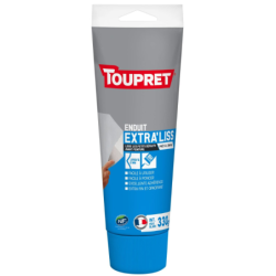 ENDUIT LISSAGE PATE TUBE 330gr EMBOUT SPATULE
