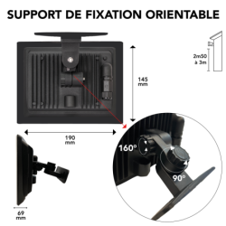 PROJECTEUR EXT LED FULLSCREEN 20W 1600LM