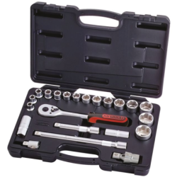 COFFRET KS TOOLS DOUILLES 10-30mm + ACCESS 1/2