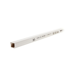 GOULOTTE ADHESIVE 12x12 2m BLANC 9016