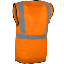 GILET HIVI ORANGE FLUO XL