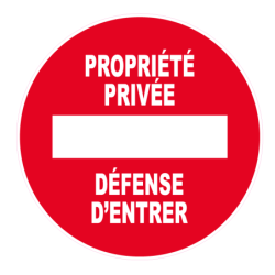DISQUE 300 PROPRIETE PRIVEE DEFENSE ENTRER