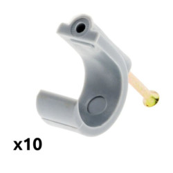 ATTACHE PLASTIQUE GRIS 20/25mm SB10