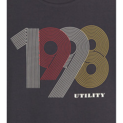 T-SHIRT GRAPHIC 1998 GRIS TM