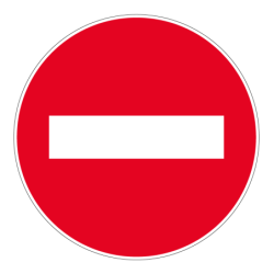 DISQUE 300 SENS INTERDIT