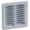 GRILLE PLAST A VISSER 100x100 BLANC MOUSTIQUAIRE