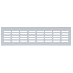 GRILLE METAL A ENCASTRER 300x80 BLANC