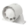 EXTRACTEUR TUBULAIRE STD + SUP. D100/90M3/H BLANC