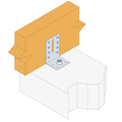 EQUERRE ASSEMBLAGE 50x50x40x2mm
