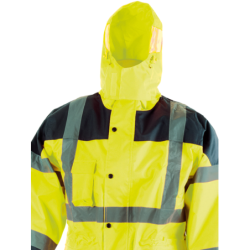 ENSEMBLE PLUIE HI/VI JAUNE FLUO/BLEU L