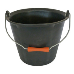 SEAU PROCHOK NOIR 12L ANSE 5.3mm POIGNEE