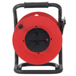 ENROULEUR ELEC PRO 25m HO7RNF 3G2.5 4X 2P+T