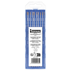 ELECTRODE TUNGS TIG/LANT1.5% D2.4mm ACIER-ALU SB10